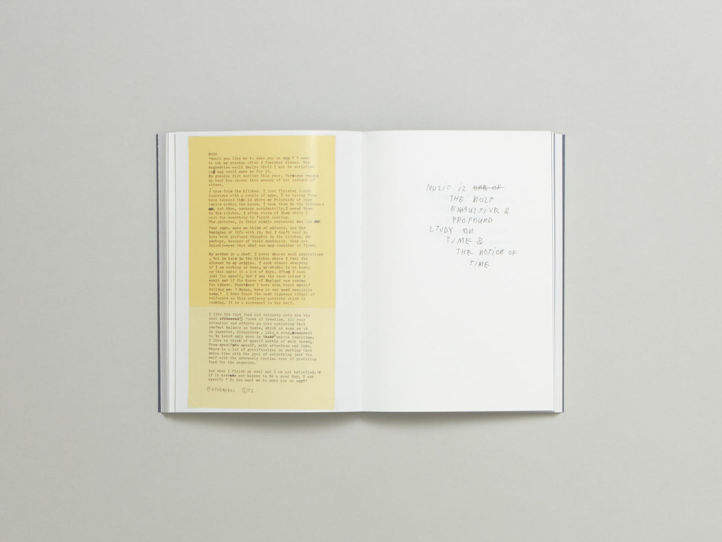 Coco Capitan, Words on Paper