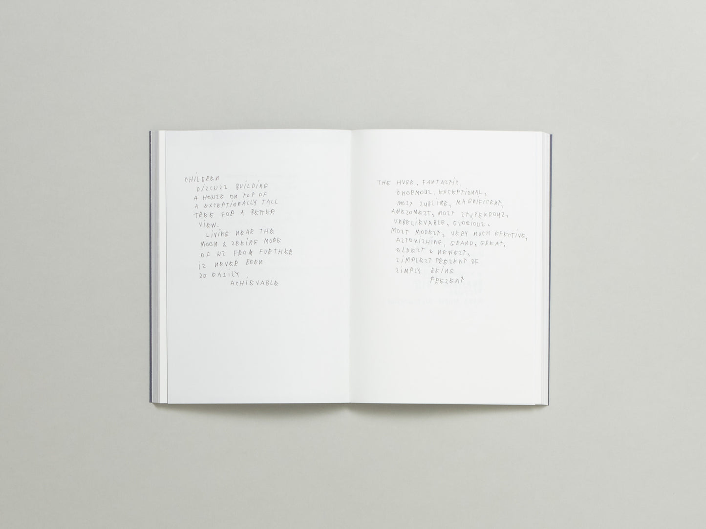 Coco Capitan, Words on Paper