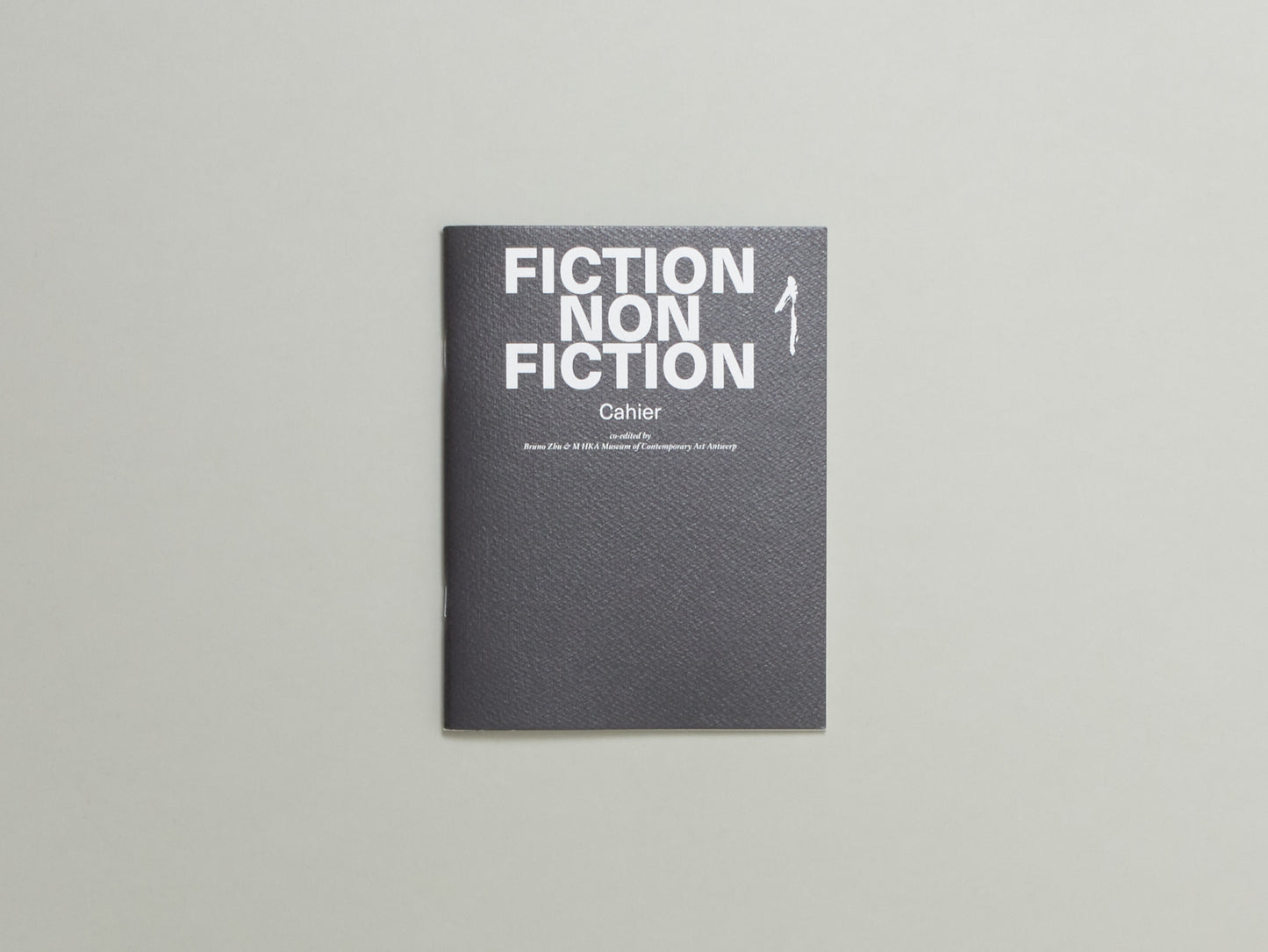 Bruno Zhu, Fiction Non Fiction Cahier 1