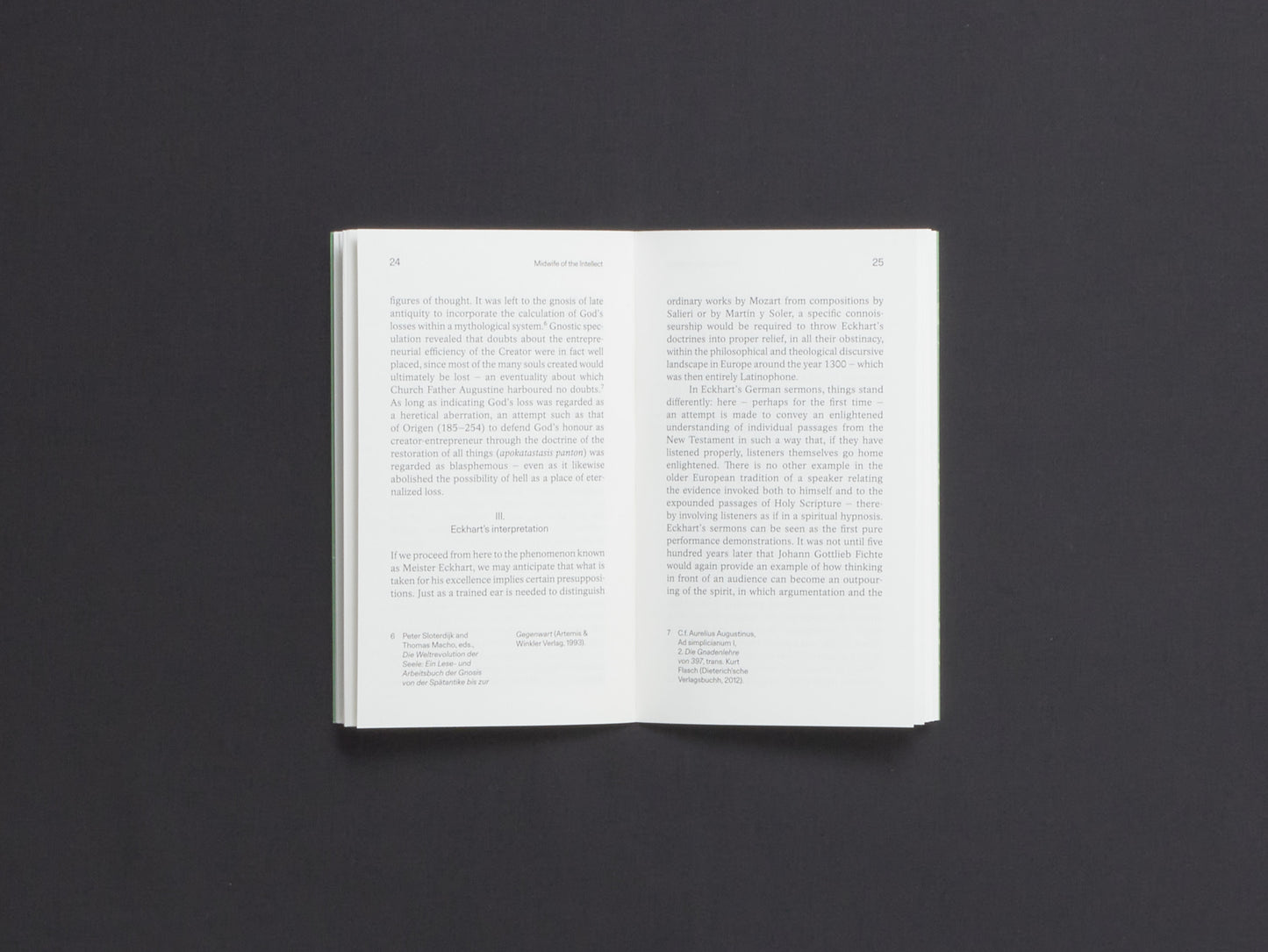 Peter Sloterdijk, Midwife of the Intellect