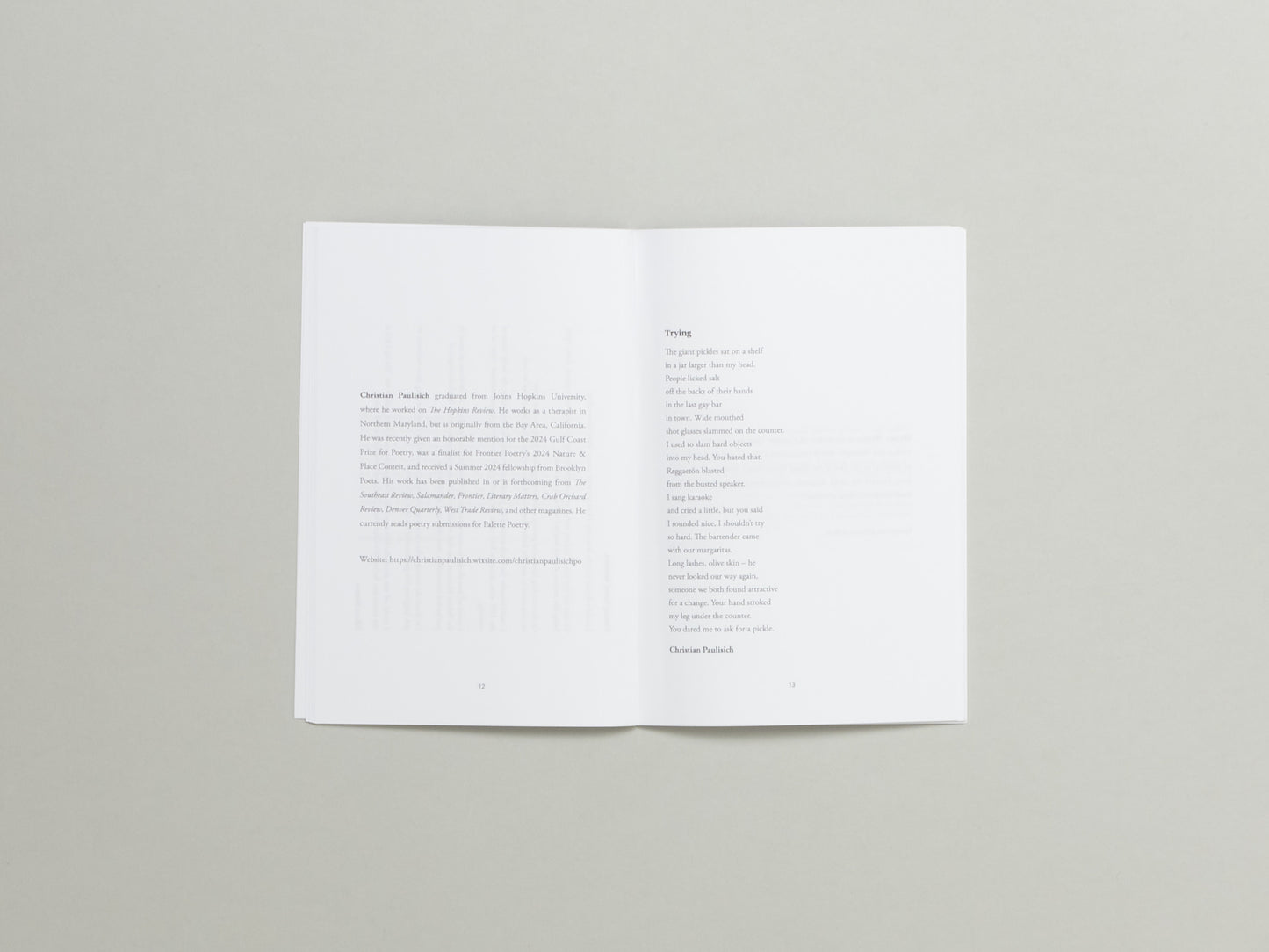 Fourteen Poems Issue 18