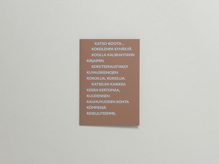 Olavi Laiho, Look at K