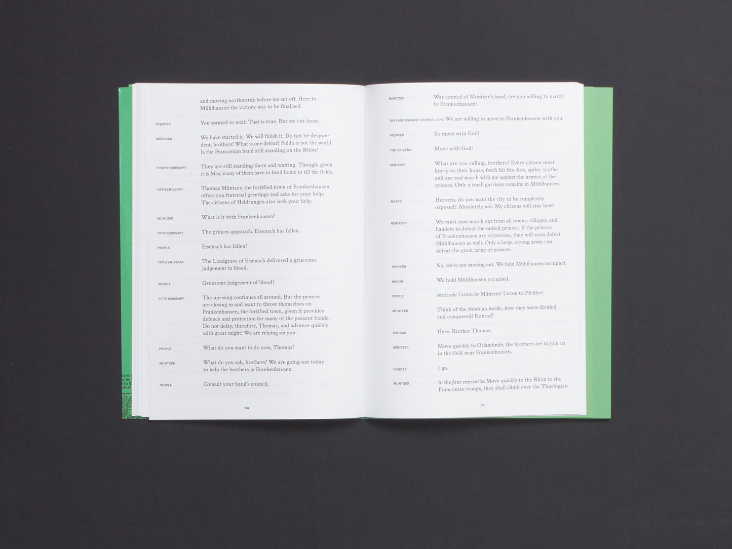 Thomas Müntzer. Play + Commentaries (in two vols)