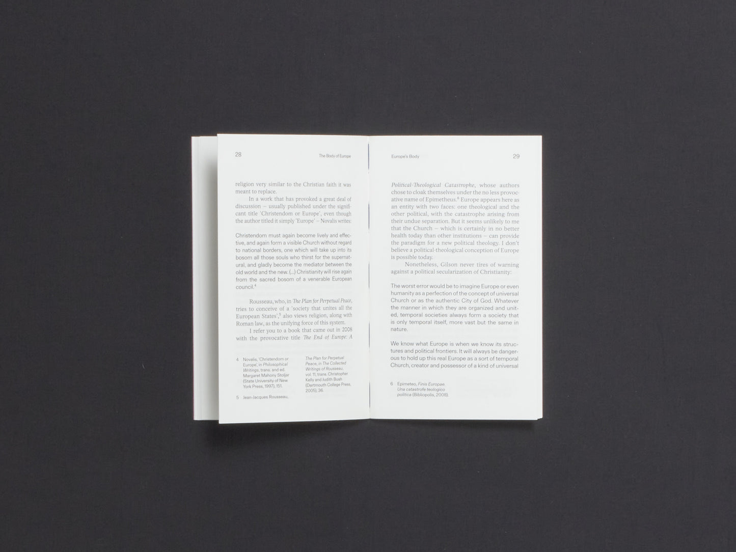 Giorgio Agamben, The Body of Europe