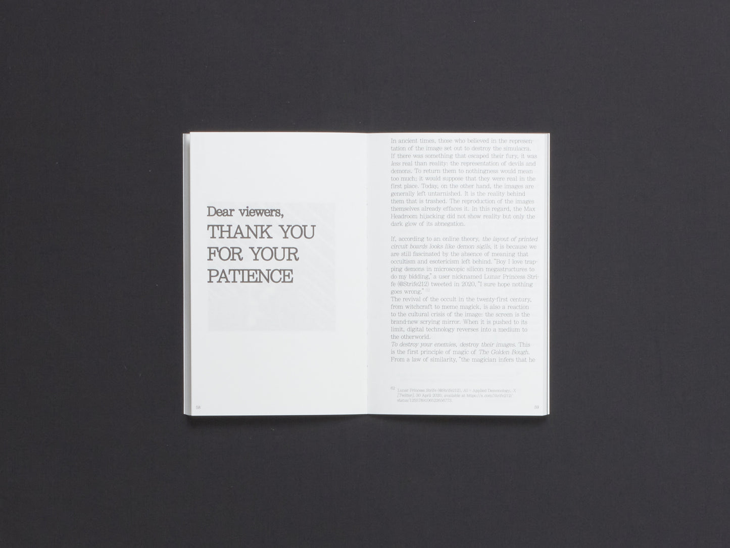 Alessandro Sbordoni, Beyond the Image: On Visual Culture in the Twenty-First Century