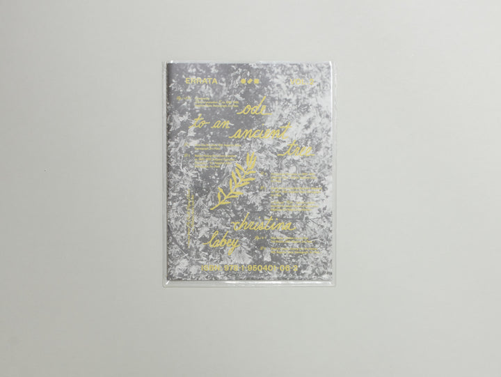 Christina Labey, Errata Vol 2: Ode to an Ancient Tree