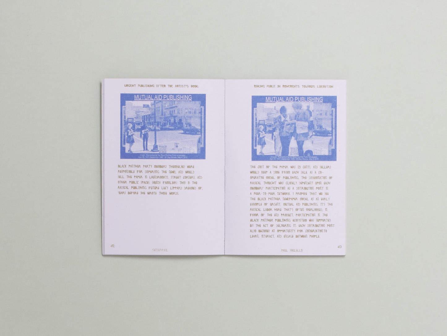 Paul Soulellis, Urgent Publishing After The Artists Book: Making Public in Movements Towards Liberation