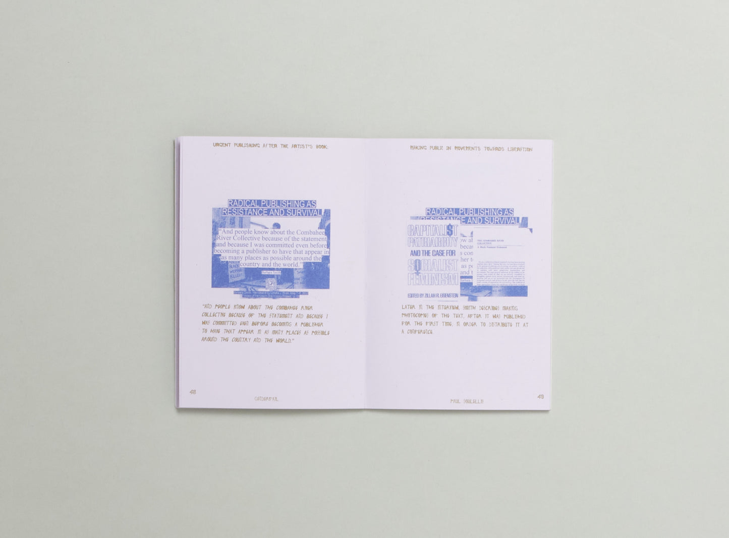 Paul Soulellis, Urgent Publishing After The Artists Book: Making Public in Movements Towards Liberation