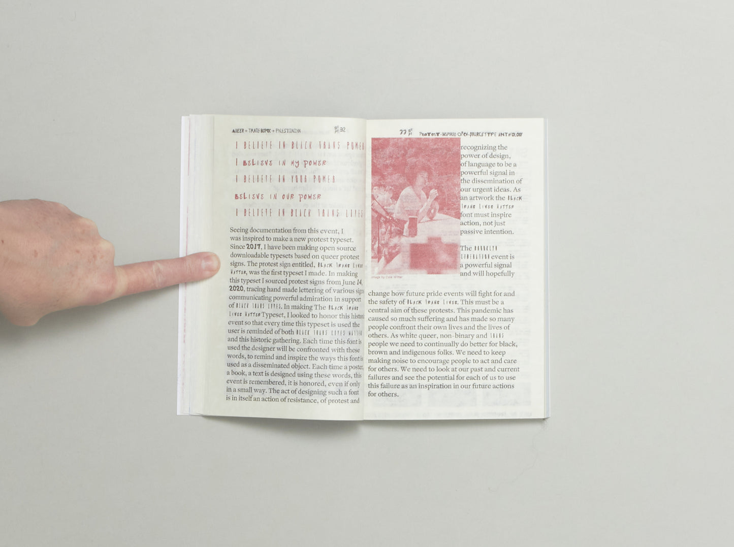 Queer + Trans BIPOC + Palestinian Protest-Inspired Open-SourceType Anthology: GenderFail Anthology of Queer Typography Vol.3 (Copy)