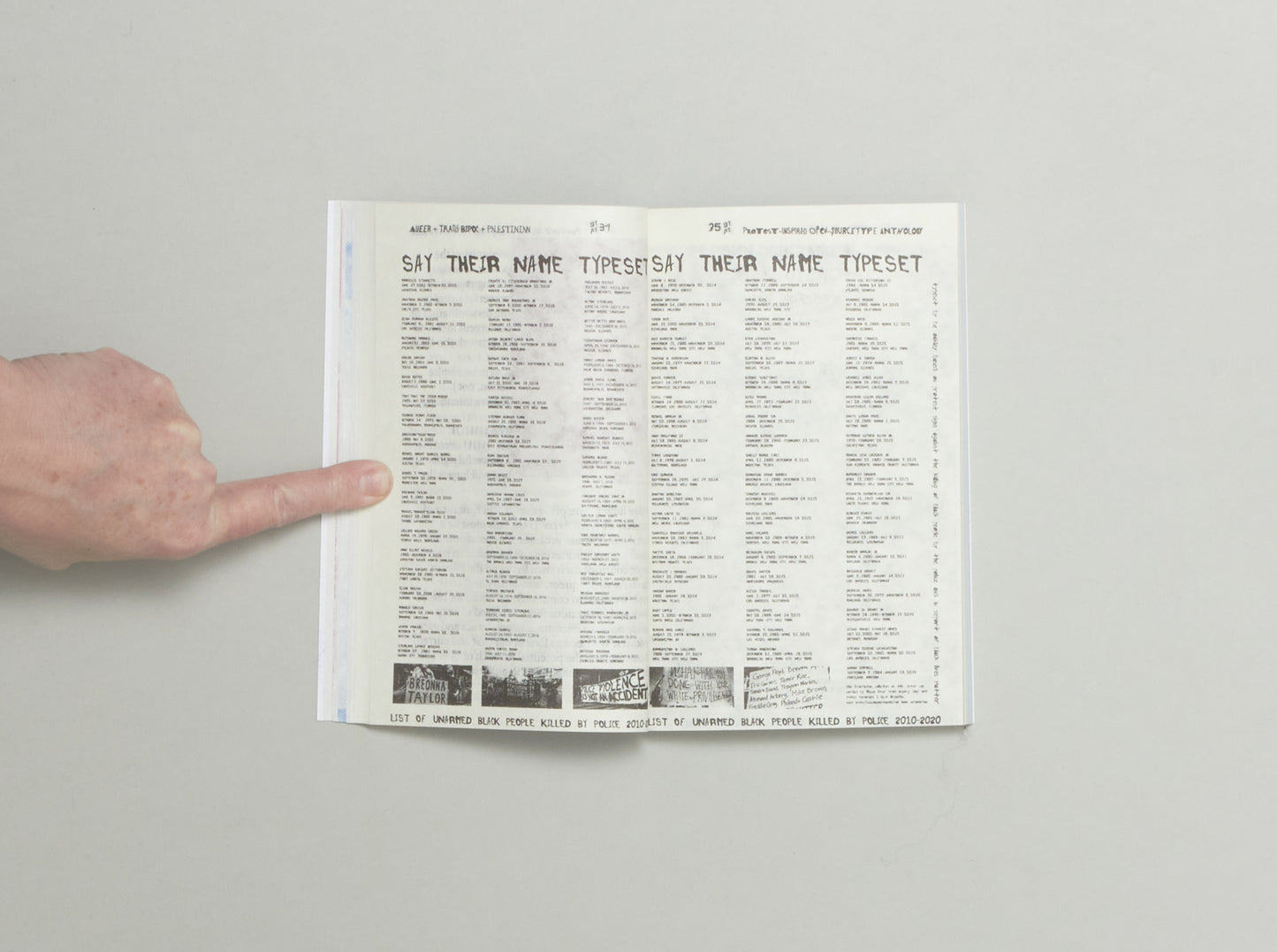 Queer + Trans BIPOC + Palestinian Protest-Inspired Open-SourceType Anthology: GenderFail Anthology of Queer Typography Vol.3 (Copy)