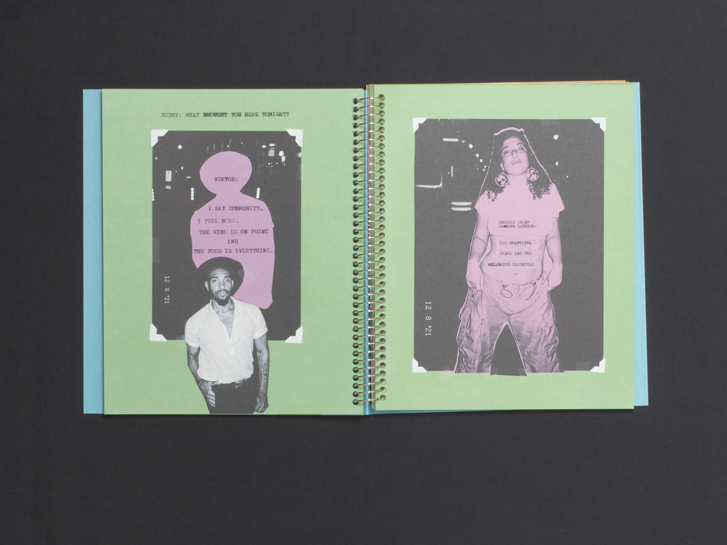 Robby Reis, Not A Cookbook