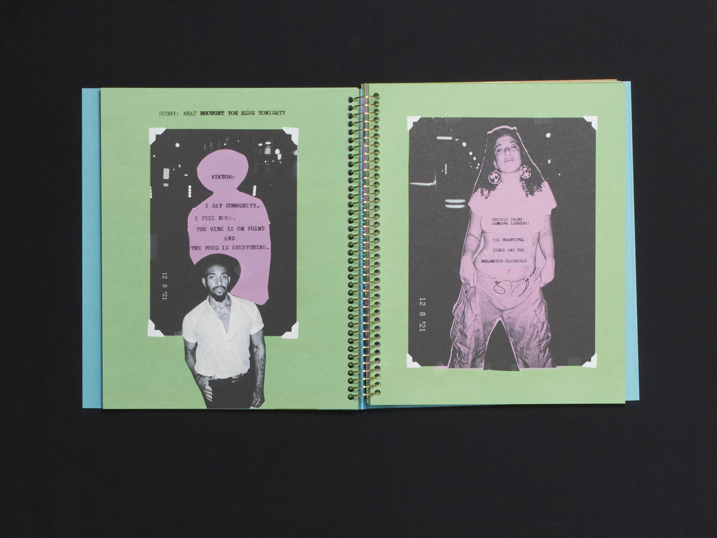 Robby Reis, Not A Cookbook