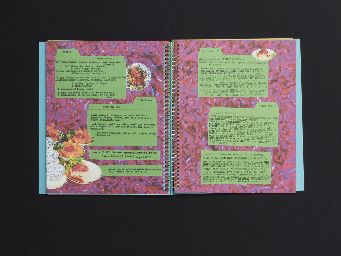 Robby Reis, Not A Cookbook