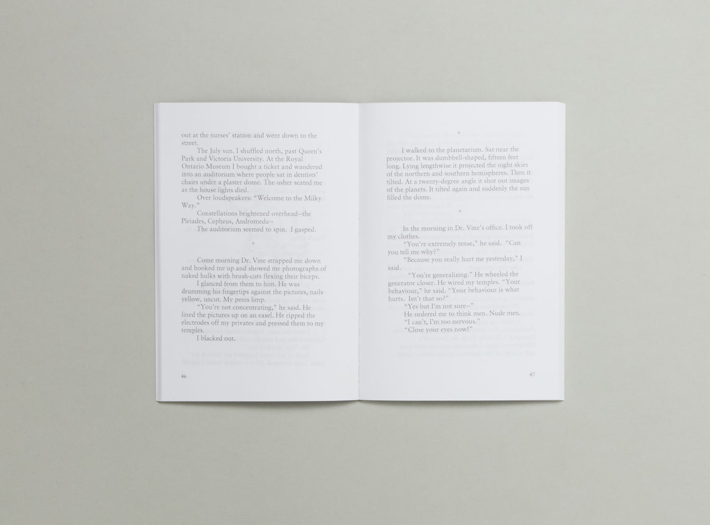 Derek McCormack, Dark Rides