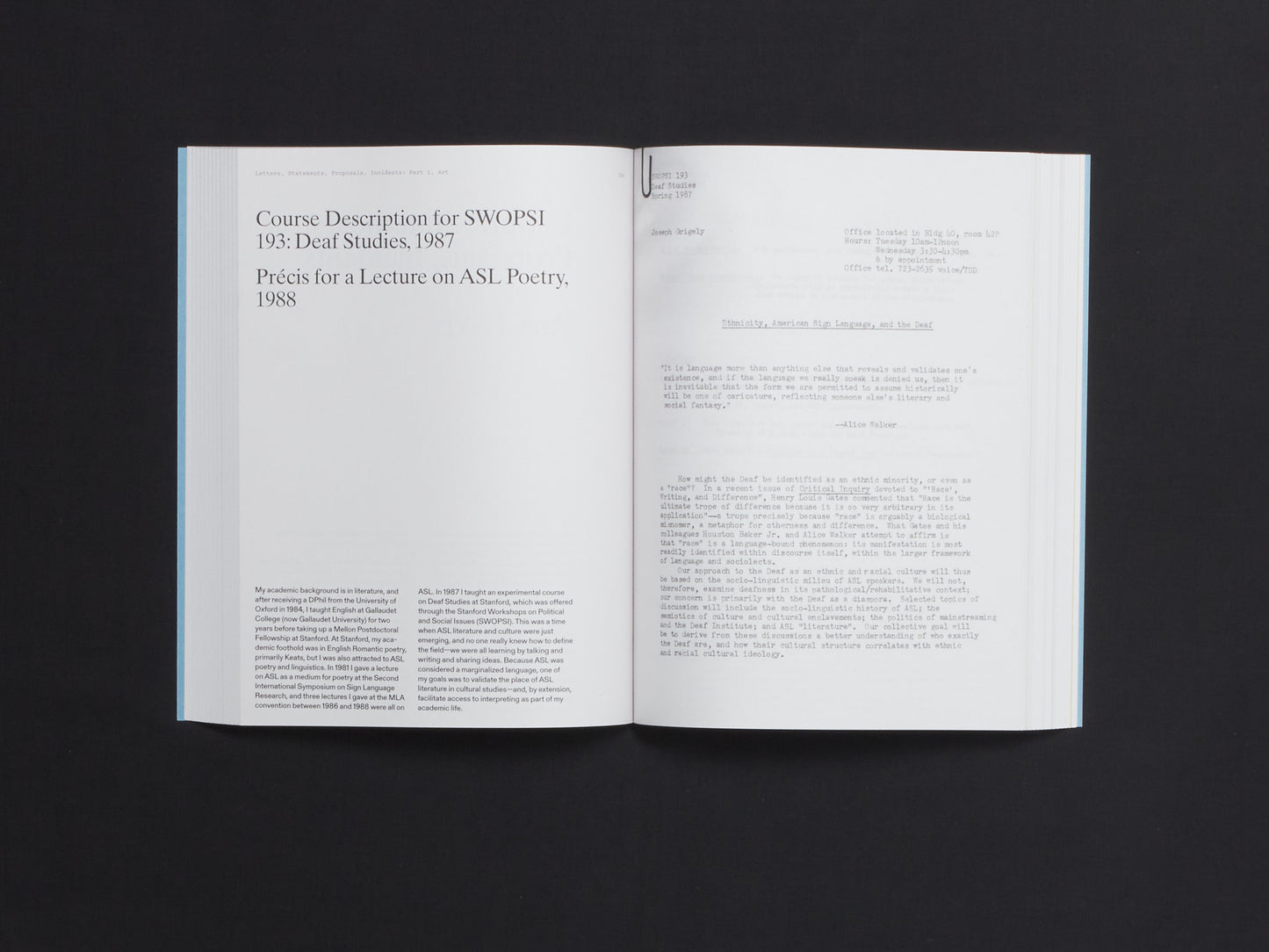 Joseph Grigely, Otherhow: Essays and Documents on Art and Disability 1985-2024