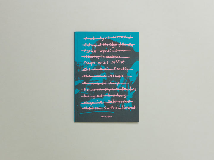 David Sherry, ESCAPE ARTIST SETLIST