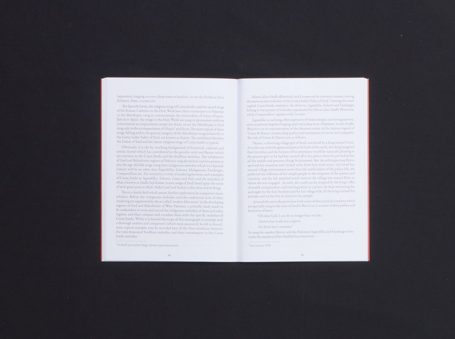 Spanish Cante Jondo and Its Origin in Sindhi Music