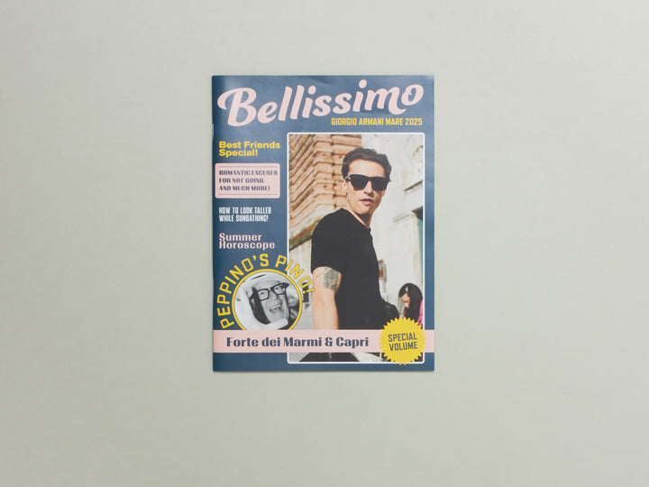 Bellissimo Special Issue - Capri and Forte dei Marmi - Giorgio Armani Mare 2025