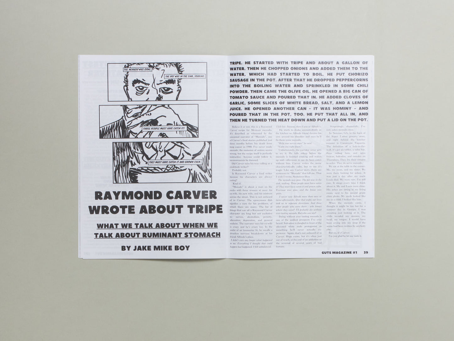 Guts Magazine Issue 1