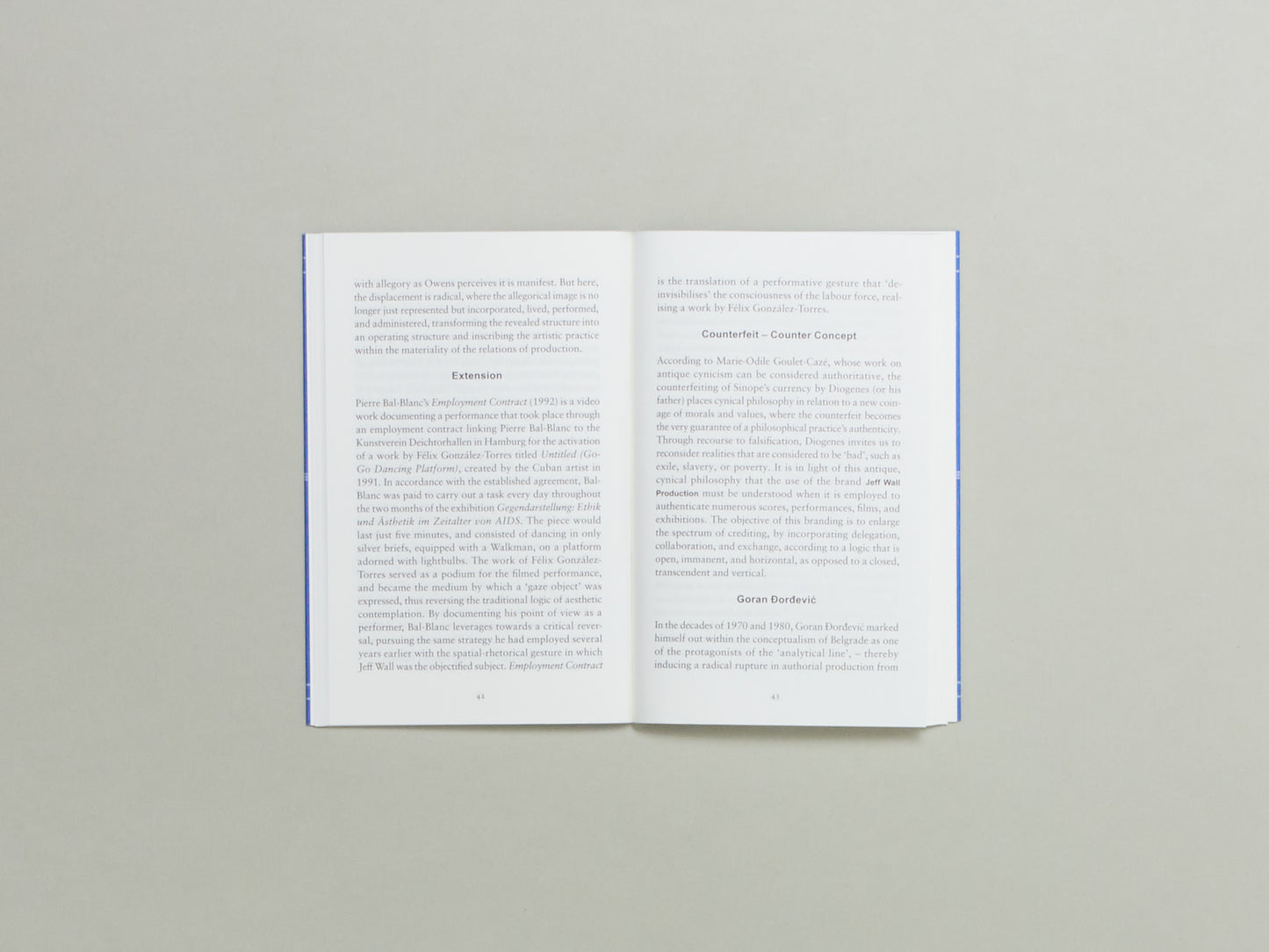 Jeff Wall Production, Submission Declined