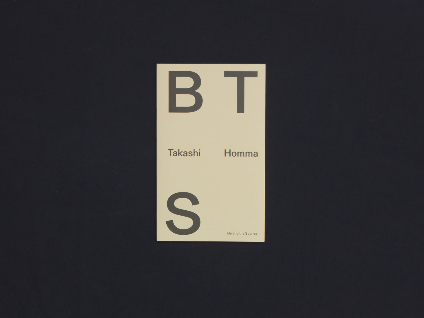 Takashi Homma, BTS