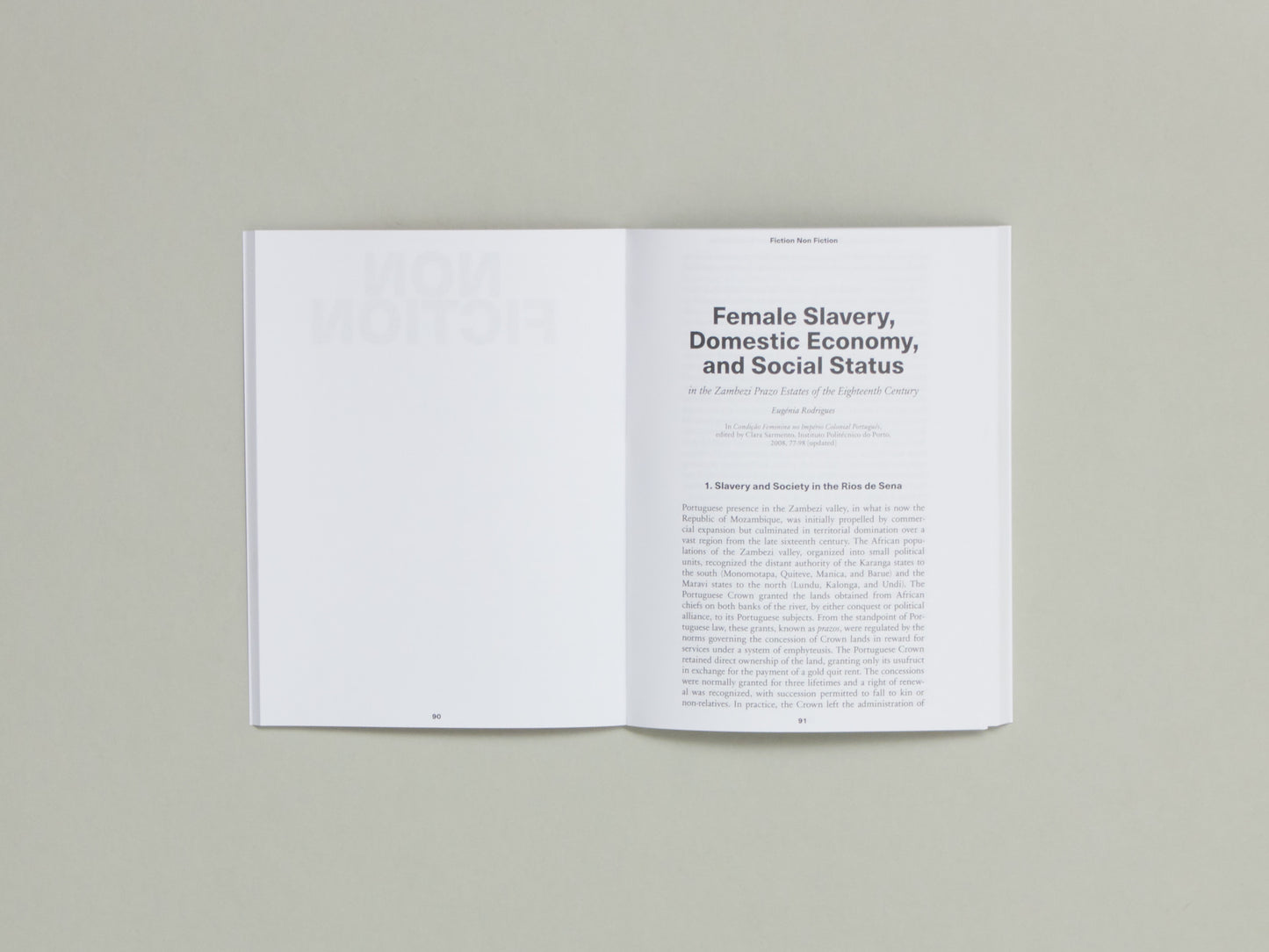 Bruno Zhu, Fiction Non Fiction Cahier 2