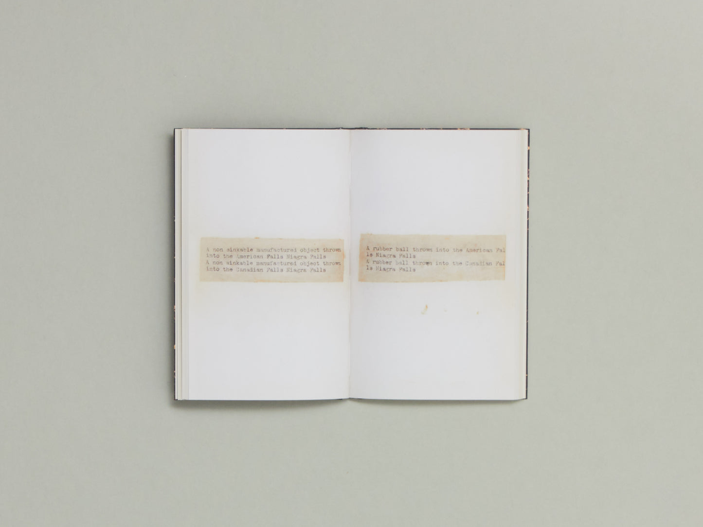 Lawrence Weiner, Terminal Boundaries