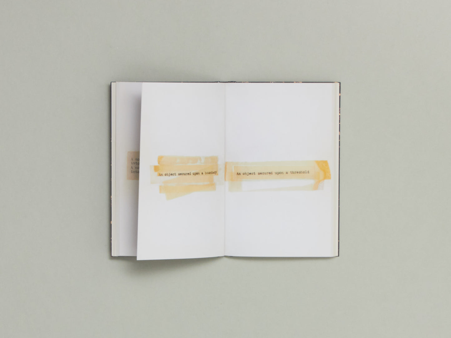 Lawrence Weiner, Terminal Boundaries