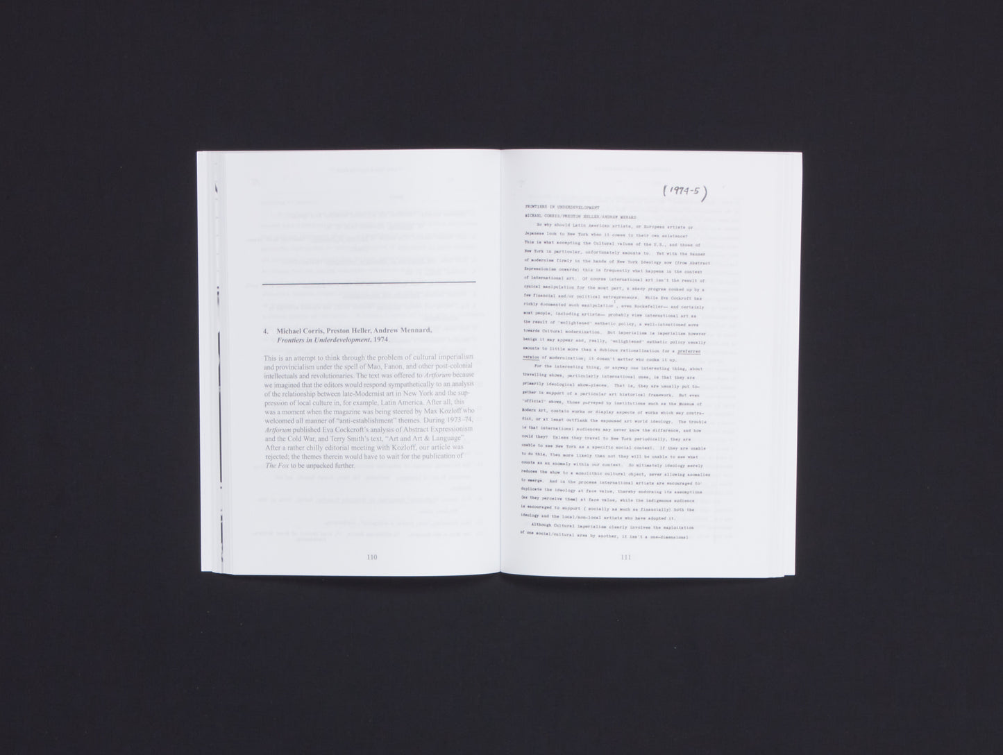 In the Belly of the Beast: Art & Language New York Project 1972-1978