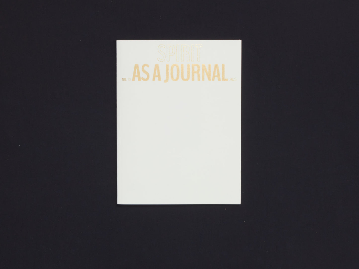 As a Journal Issue 10: Spirit
