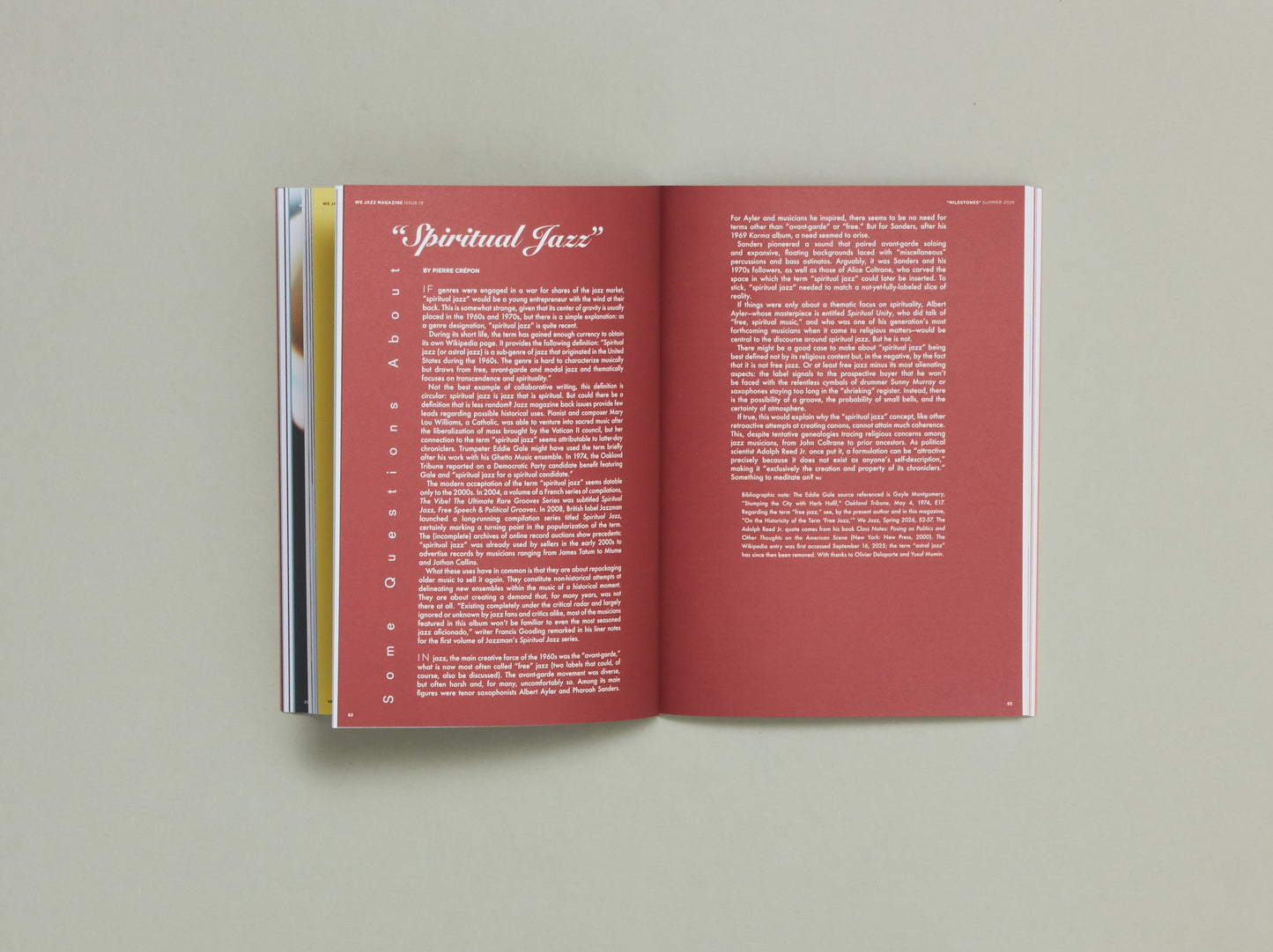 We Jazz Issue 19: Milestones