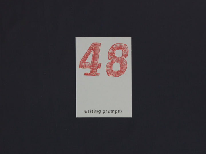 48 Writing Prompts