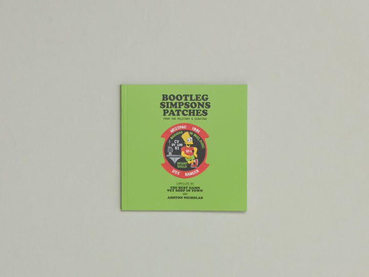 Bootleg Simpsons Patches from the Military & Scouting