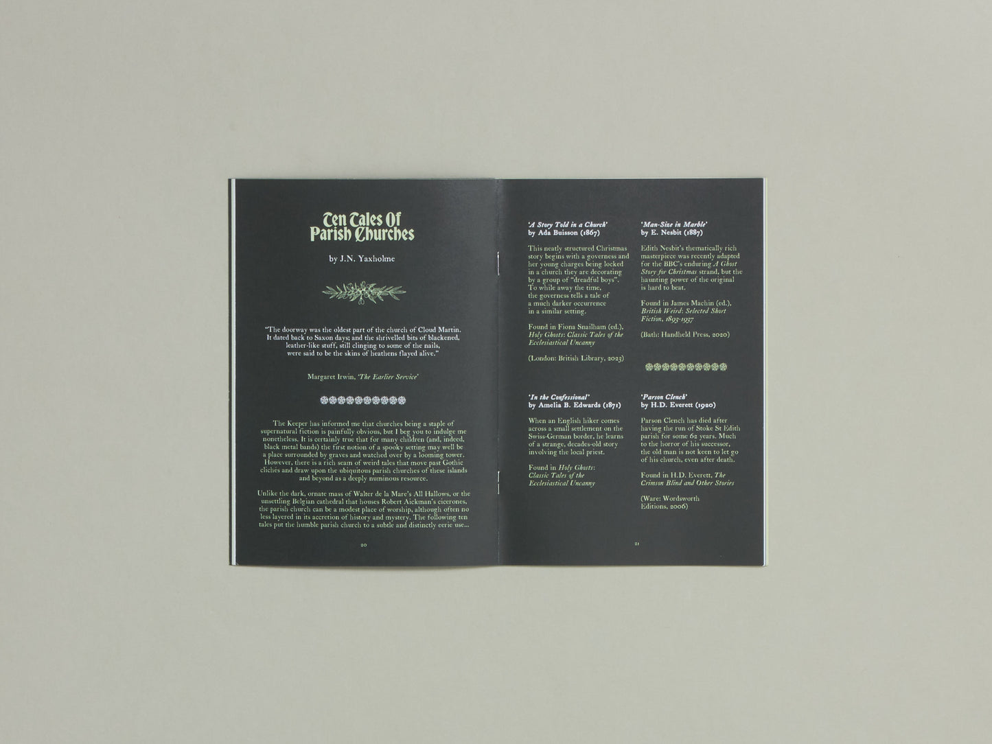 Reliquary Zine