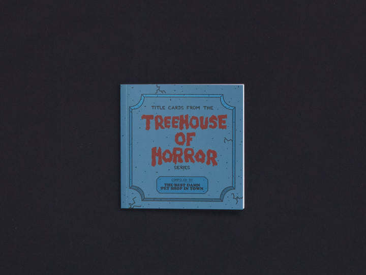 Title Cards from The Tree House of Horror Series