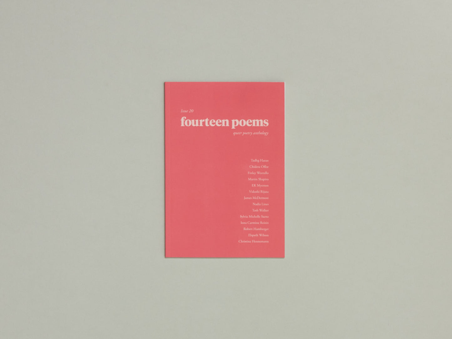 Fourteen Poems Issue 20