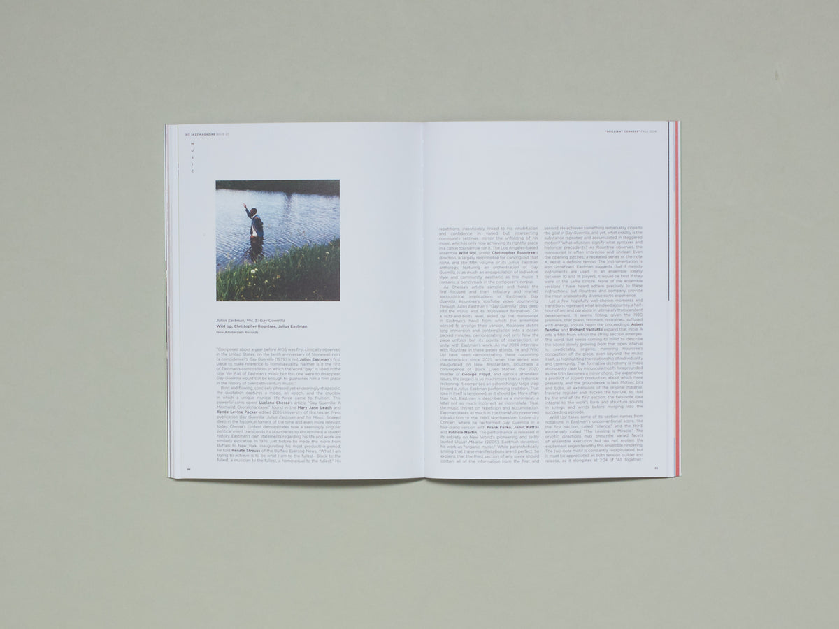 We Jazz Issue 20: Brilliant Corners