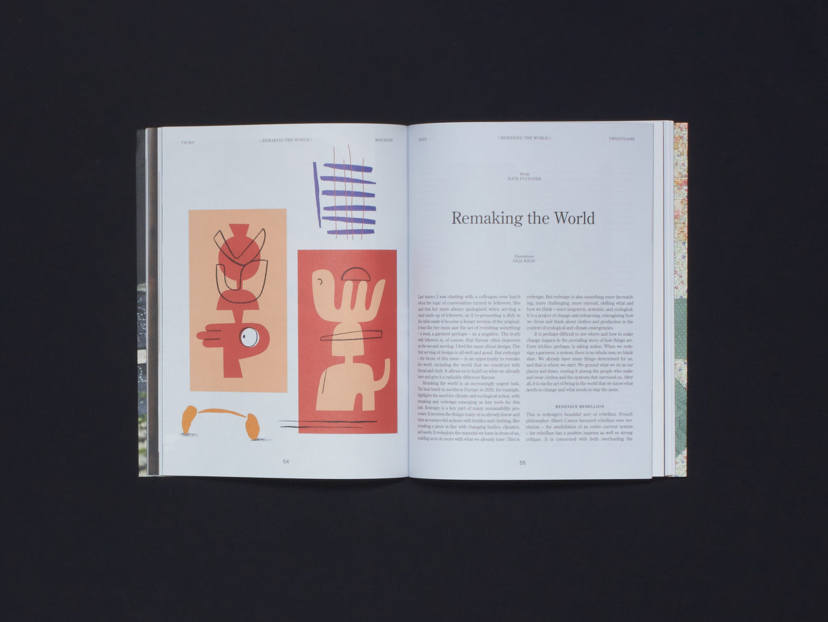 TAUKO Issue No.21: Redesign