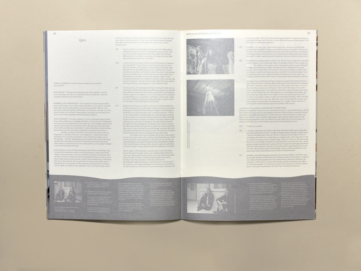 Current Obsession Current Obsession #8, Chapter I: Body as an Intermediary Object ...
