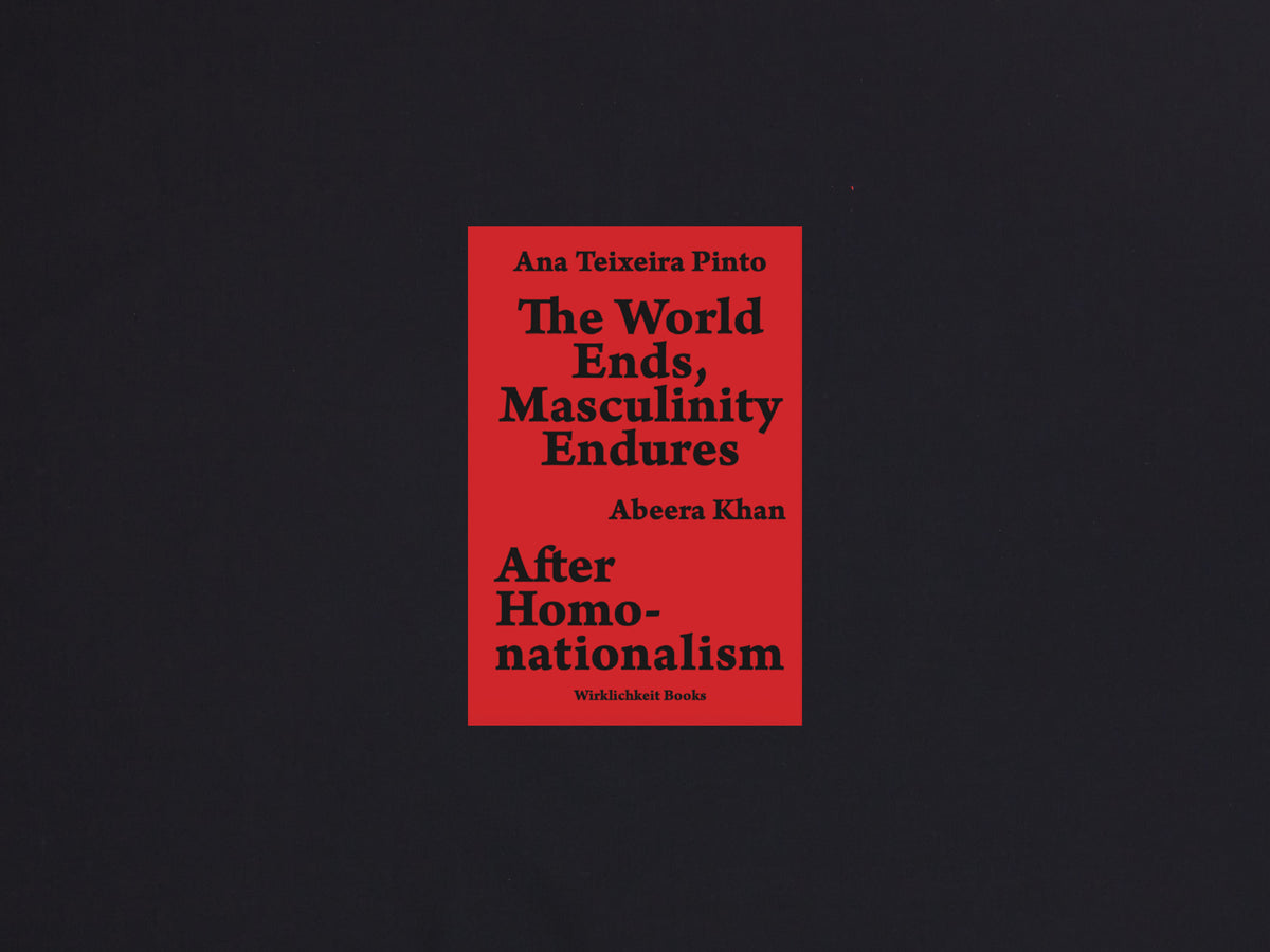 Ana Teixeira Pinto, Abeera Khan, The World Ends, Masculinity Endures / After Homonationalism